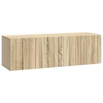 vidaXL Sieninė TV spintelė 98 x 31 x 30 cm Sonoma ąžuolas