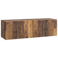 vidaXL Sieninė TV spintelė 98 x 31 x 30 cm Sendintos medienos