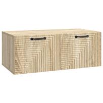 vidaXL Sieninė TV spintelė Sonoma ąžuolas 78,5 x 41 x 30 cm