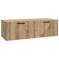 vidaXL Sieninė TV spintelė 98 x 41 x 30 cm Artisano ąžuolo