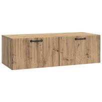 vidaXL Sieninė TV spintelė 98 x 41 x 30 cm Artisano ąžuolo