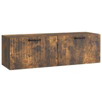 vidaXL Sieninė TV spintelė Dūminio ąžuolo 98 x 31 x 30 cm