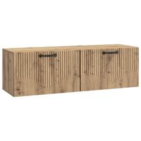 vidaXL Sieninė TV spintelė 98 x 31 x 30 cm Artisano ąžuolo