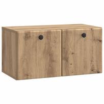 vidaXL Sieninė TV spintelė 59,5 x 31 x 30 cm Artisano ąžuolo
