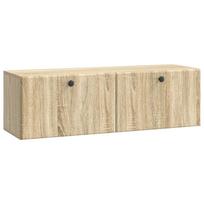 vidaXL Sieninė TV spintelė 98 x 31 x 30 cm Sonoma ąžuolas