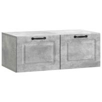 vidaXL Sieninė TV spintelė Betono pilka 78,5 x 41 x 30 cm