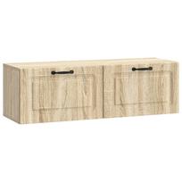 vidaXL Sieninė TV spintelė Sonoma ąžuolas 98 x 31 x 30 cm