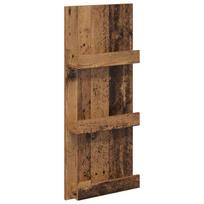 vidaXL Žurnalų stovas Senas medis 43 x 11 x 102 cm Apdirbta mediena