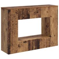 vidaXL Konsolinis stalas Senas medis 101 x 29 x 74 cm Dirbtinė mediena