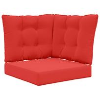 vidaXL Lauko sofa pagalvėlė Poliesteris Raudona 50,5 x 50,5 cm