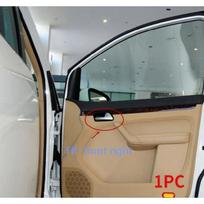 For VW Touran Caddy Car Chrome Inside Door Handle Inner 1PC Rear Left RL black