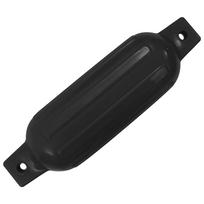 vidaXL Valties bortų apsaugos, 4vnt., juodos spalvos, Ø 11x40cm, PVC