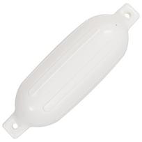vidaXL Valties bortų apsaugos, 4vnt., baltos spalvos, Ø 16x58cm, PVC