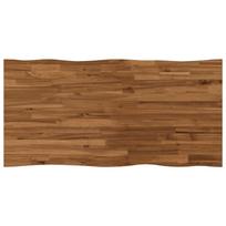 vidaXL Gyvo krašto stalo viršus 110 x 60 x 3,2 cm Stačiakampio