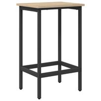 vidaXL Baro taburetė Sonoma ąžuolas 40 x 32 x 74 cm Apdirbta mediena