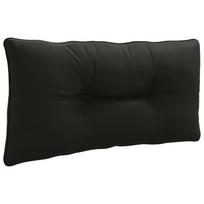 vidaXL Atlošo pagalvė PUTTEN 100% poliesteris Juoda 70 x 40 x 10 cm