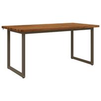 vidaXL Kvadratinis valgomojo stalas 160 x 70 x 75 cm