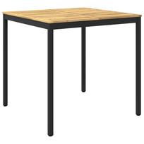 vidaXL Sodo Baro Stalas NAARDEN Balinta ir juoda 110 x 108,5 x 105 cm
