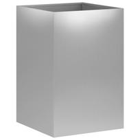 vidaXL Sodo vazonas Sidabrinė 40 x 40 x 60 cm Galvanizuotas plienas
