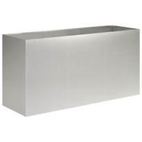 vidaXL Sodo vazonas Sidabrinė 120 x 40 x 60 cm Nerūdijantis plienas