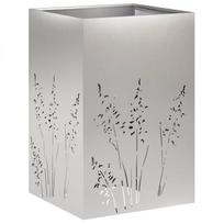 vidaXL Sodo vazonas Sidabrinė 50 x 50 x 75 cm Nerūdijantis plienas