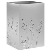 vidaXL Sodo vazonas Sidabrinė 50 x 50 x 75 cm Galvanizuotas plienas