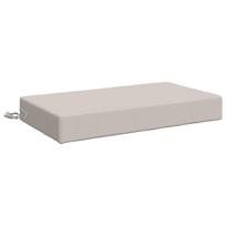 vidaXL Atlošo pagalvė SOEST 100% poliesteris Balta 70 x 40 x 10 cm