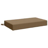 vidaXL Atlošo pagalvė SOEST 100% poliesteris Taupe 70 x 40 x 10 cm