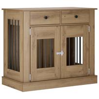 vidaXL Šunų narvas baldams Artisano ąžuolo 90 x 47,5 x 80 cm