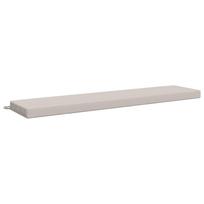 vidaXL Suoliuko pagalvė SOEST 100% poliesteris Balta 180 x 40 x 8 cm