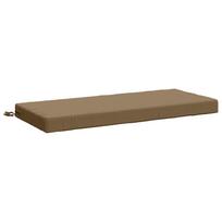 vidaXL Suoliuko pagalvė SOEST 100% poliesteris Taupe 110 x 50 x 8 cm