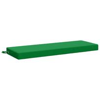 vidaXL Suoliuko pagalvė SOEST 100% poliesteris Žalia 100 x 40 x 8 cm