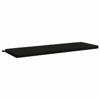 vidaXL Suoliuko pagalvė SOEST 100% poliesteris Juoda 140 x 50 x 5 cm