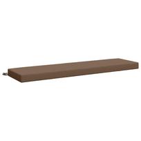 vidaXL Suoliuko pagalvė SOEST 100% poliesteris Taupe 160 x 40 x 8 cm