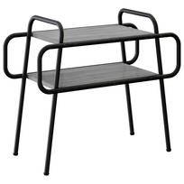 vidaXL Kavos staliukas Pilka Sonoma 60 x 30 x 51 cm Apdirbta mediena