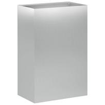 vidaXL Sodo vazonas Sidabrinė 50 x 40 x 75 cm Galvanizuotas plienas