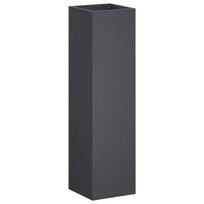 vidaXL Sodo vazonas Antracito 20 x 20 x 75 cm Šaltai valcuotas plienas