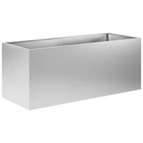 vidaXL Sodo vazonas Sidabrinė 100 x 40 x 40 cm Galvanizuotas plienas