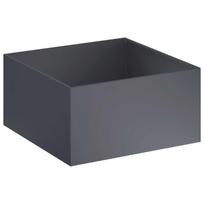 vidaXL Sodo vazonas Antracito 80 x 80 x 40 cm Šaltai valcuotas plienas
