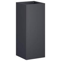 vidaXL Sodo vazonas Antracito 20 x 20 x 50 cm Šaltai valcuotas plienas