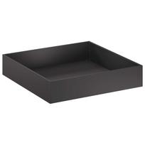 vidaXL Sodo vazonas Juoda 100 x 100 x 20 cm Šaltai valcuotas plienas