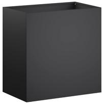 vidaXL Sodo vazonas Juoda 50 x 30 x 40 cm Šaltai valcuotas plienas
