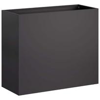 vidaXL Sodo vazonas Juoda 50 x 20 x 40 cm Šaltai valcuotas plienas