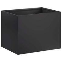 vidaXL Sodo vazonas Juoda 40 x 30 x 30 cm Šaltai valcuotas plienas