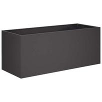 vidaXL Sodo vazonas Juoda 100 x 40 x 40 cm Šaltai valcuotas plienas