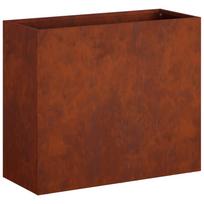 vidaXL Sodo vazonas Rūdijanti 50 x 20 x 40 cm