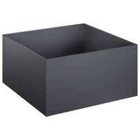 vidaXL Sodo vazonas Antracito 60 x 60 x 30 cm Šaltai valcuotas plienas