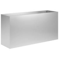 vidaXL Sodo vazonas Sidabrinė 100 x 30 x 50 cm Galvanizuotas plienas