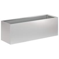 vidaXL Sodo vazonas Sidabrinė 60 x 20 x 20 cm Galvanizuotas plienas