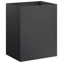 vidaXL Sodo vazonas Juoda 40 x 30 x 50 cm Šaltai valcuotas plienas